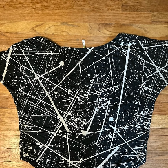 Paint Splatter Zumba Top - Picture 2 of 5